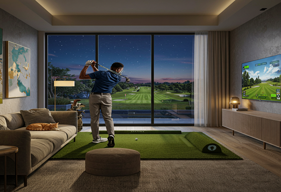 How to Make Your Golf Simulator Look Professional